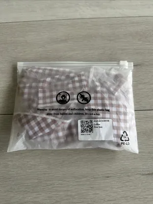 Rihoas Plaid Cover-Up Coffee One Size NWT IN PKG thumbnail 8