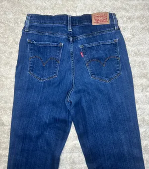 Levi's 724 High Rise Straight medium wash stretch denim jeans Size 28x30 thumbnail 6