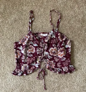 PacSun Floral Tank Top thumbnail 1