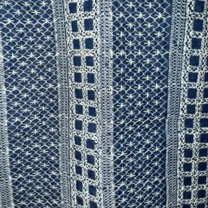 HAYDEN LOS ANGELES Embroidered Blue & White Chambray‎ Mini Skirt NWOT Size Small thumbnail 4