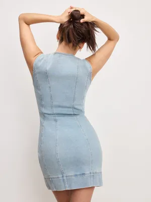 Good American Power Stretch Mini Dress Size Large thumbnail 5