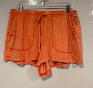 torrid Orange Terry Drawstring‎ Athletic Shorts thumbnail 1