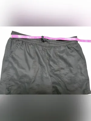 Quince Ladies 100% European Linen Shorts Black Size Medium thumbnail 8