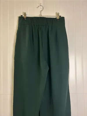 Halara High-Waist Wide Leg Trousers in Dark Green Size Small thumbnail 5