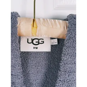 UGG Womens Asala Fleece Pullover Hoodie Size Large Gray Cozy Lounge Comfort thumbnail 4