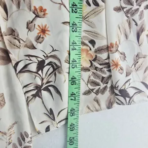 Gal Meets Glam 11G White Floral Midi Dress Puff Sleeve Button Front Size 12‎ thumbnail 12