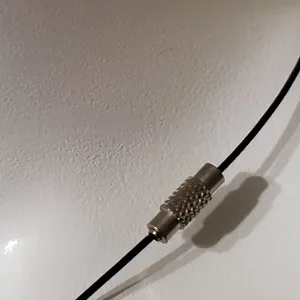 Silver Tone & Black Fairy Tail Necklace thumbnail 5