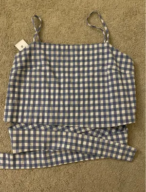Brandy Melville/ John galt tie tank thumbnail 2