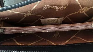Full Size PU Leather Wallet With Wristlet Clutch Strap thumbnail 5