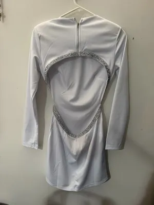 White Mini Lulus Dress thumbnail 3