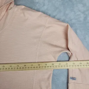 Columbia Women’s Longer Days Hoodie Size M Medium Orange thumbnail 6