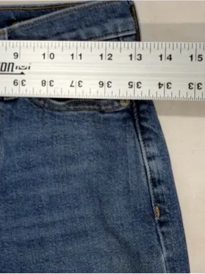 Banana Republic Jeans Skinny Fit High Rise Women’s Size 25 Medium Wash Blue thumbnail 3