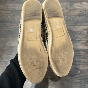 Gucci women’s GG MATELASSÉ CANVAS ESPADRILLE 38.5 thumbnail 3