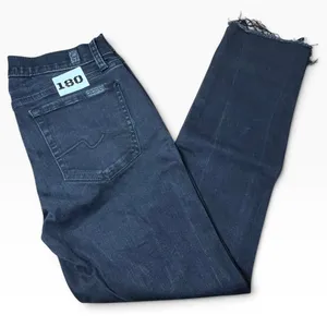 7 For All Mankind Roxanne Ankle Jeans Dark Charcoal Raw Hem Womens 28 thumbnail 3