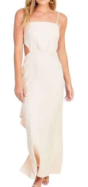 Altar’d State Natalia Dress in Beige Medium NWT thumbnail 1