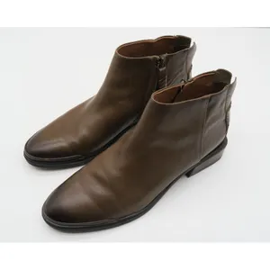 Sarto by Franco Sarto A-Nemi Olive Brown‎ Leather Ankle Boots Women 10M thumbnail 11