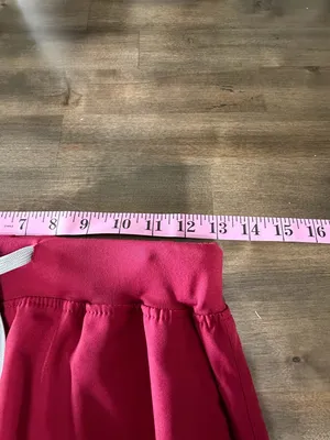 Women's Dark Red Two Piece Scrub Set Size Small #260806 thumbnail 11