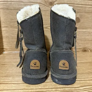 Bearpaw Mimi Boots Womens Sz 8 Brown‎ Suede Wool Lined Warm Winter 1901W-MIMI thumbnail 4