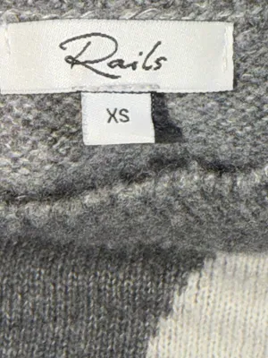 Rails Virgo Bolted Sweater Cashmere Blend Sz‎ XS thumbnail 3