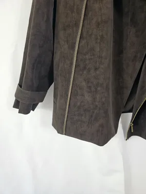 DISSH Oakland oversized jacket in chocolate size 6 thumbnail 7