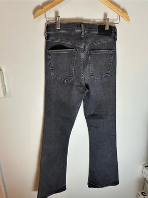 NWOT Citizens of Humanity Lilah kick flares jeans black 25 thumbnail 4