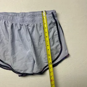 Nike Running Shorts Womens XL Purple Gray Dri Fit Athletic Training Lightweight thumbnail 4
