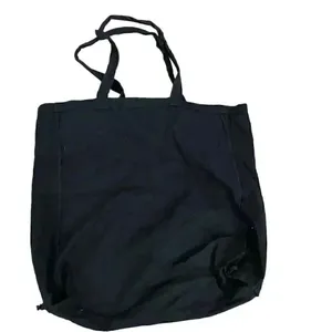 Keep Calm And Go Shopping Graphic Cotton Black Gold Tote Bag One SZ #1115 thumbnail 4