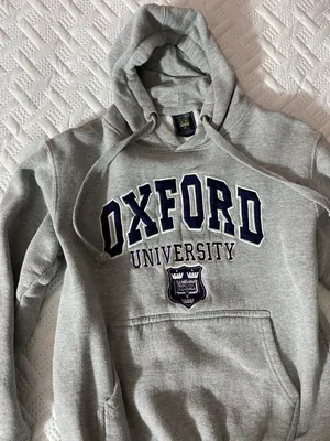 Official Oxford Hoodie Gray Size XS thumbnail 2