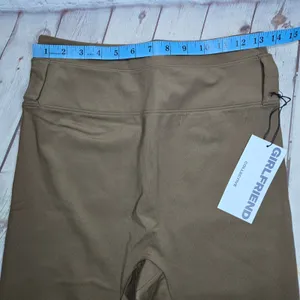 Girlfriend Collective High Rise Compression Leggings Deep Earth Brown‎ Large NWT thumbnail 7