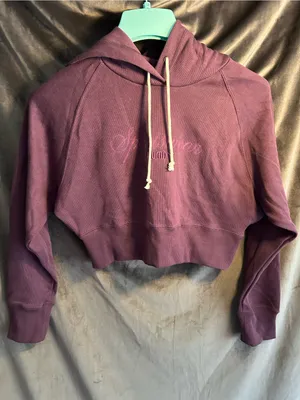 PUMA Classics+ Relaxed Cropped Hoodie collection XS Relaxed fit 100% cotton thumbnail 9