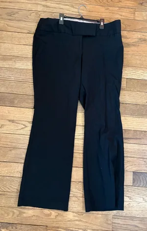Torrid Womens 16R Black Dress Pants Career Stretch Wide Leg Trouser Plus thumbnail 1