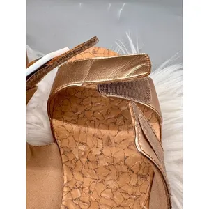 Clarks Cloudsteppers Step June Tide Sandals Rose Gold Cork Women’s 6.5M EU 37 thumbnail 6
