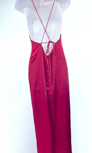 Revolve - MORE TO COME Regina Maxi Dress in Fuchsia Size S thumbnail 5