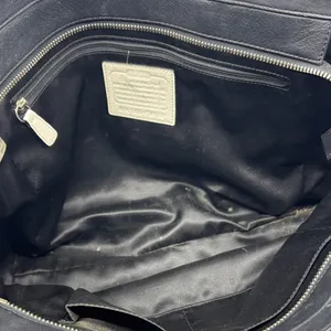 Coach Black and Tan Tote Bag thumbnail 5