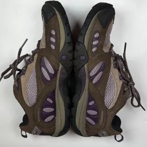 Merrell Women’s Azura Hiking Waterproof Shoe in Chocolate Brown S-466 Sz 7.5 thumbnail 4