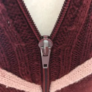 Vintage Sultra zip up sweater jacket maroon size S 70’s era Pockets thumbnail 11
