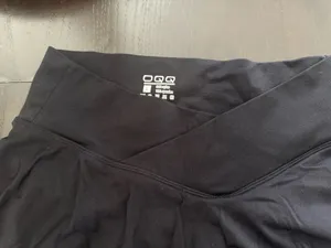 Black Cross-Waist Circle Skirt thumbnail 4