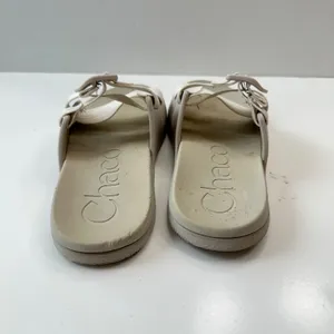 Chaco Z/Cloud Sandals Slides Adjustable Straps Beige Casual‎ Comfort Womens W6 thumbnail 5
