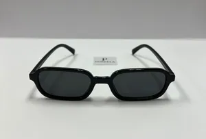 90s small black square sunglasses thumbnail 1