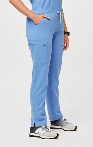 FIGS Yola FIONx Ciel Blue Skinny Scrub Pants thumbnail 2