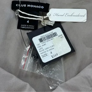 NWT Club Monaco Beaded Itzel Party Embellished A-line Mini Skirt Sz‎ 6 thumbnail 9