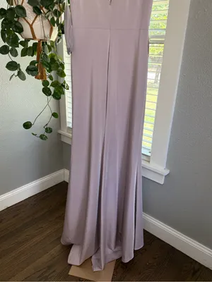 NWOT Marsoni by Colors Gown in Dusty Rose Size 8 Style#MV1133 Ruched Embellished thumbnail 10