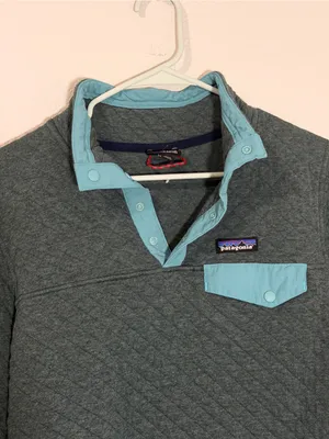 Patagonia Women's Organic Cotton Quilt Snap-T® Pullover size Small thumbnail 2