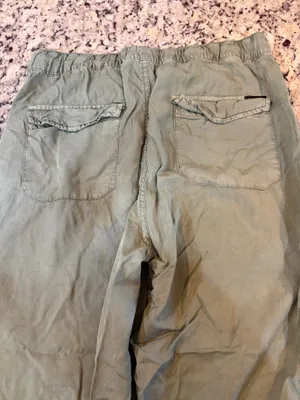 Sanctuary Sage Green Lighweight Joggers Size L thumbnail 6
