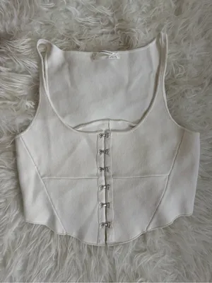 By Anthropologie Corset Tank thumbnail 5