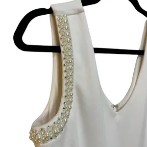 Macy's Speechless Pearl Embellished Mini Dress Size M NWT thumbnail 5