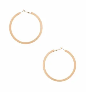 Ettika Calypso 18k Gold Plated Hoop‎ Earrings - Gold 2.75” x 2.75” $36 thumbnail 1