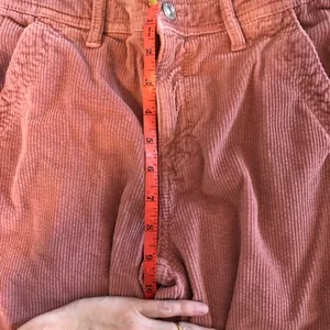 American Eagle super high rise baggy wide leg pink corduroy pants 00 thumbnail 5