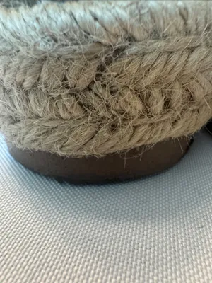 Dolce Vita Natural Raffia Slide Sandals thumbnail 4