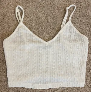 white sweater tank Size XS thumbnail 1